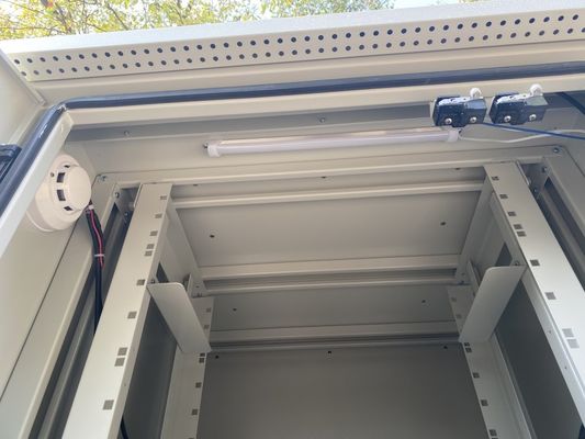 42U Double Wall Floor Standing Outdoor Telecom Cabinet